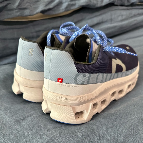 On Running Cloudmonster in Açaí/Lavender women’s 10.5 Excellent condition! - Picture 2 of 8